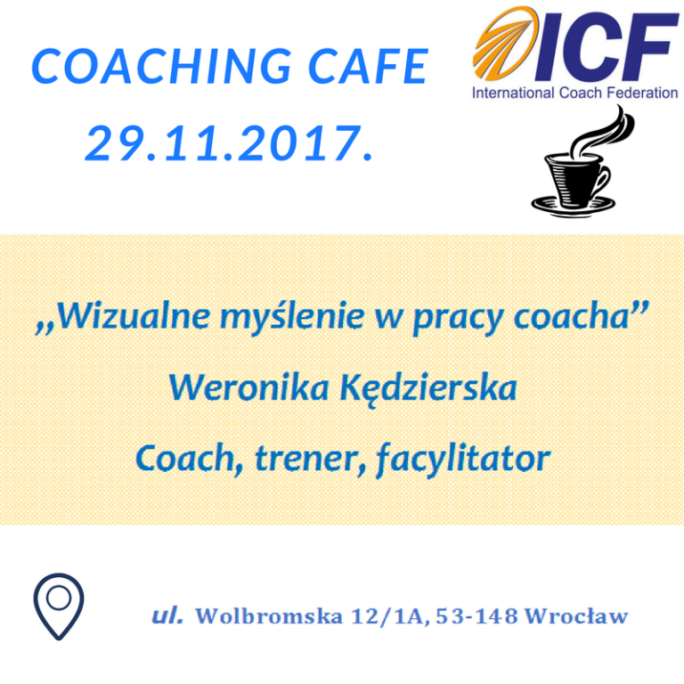 Zaproszenie na spotkanie Coaching Cafe
